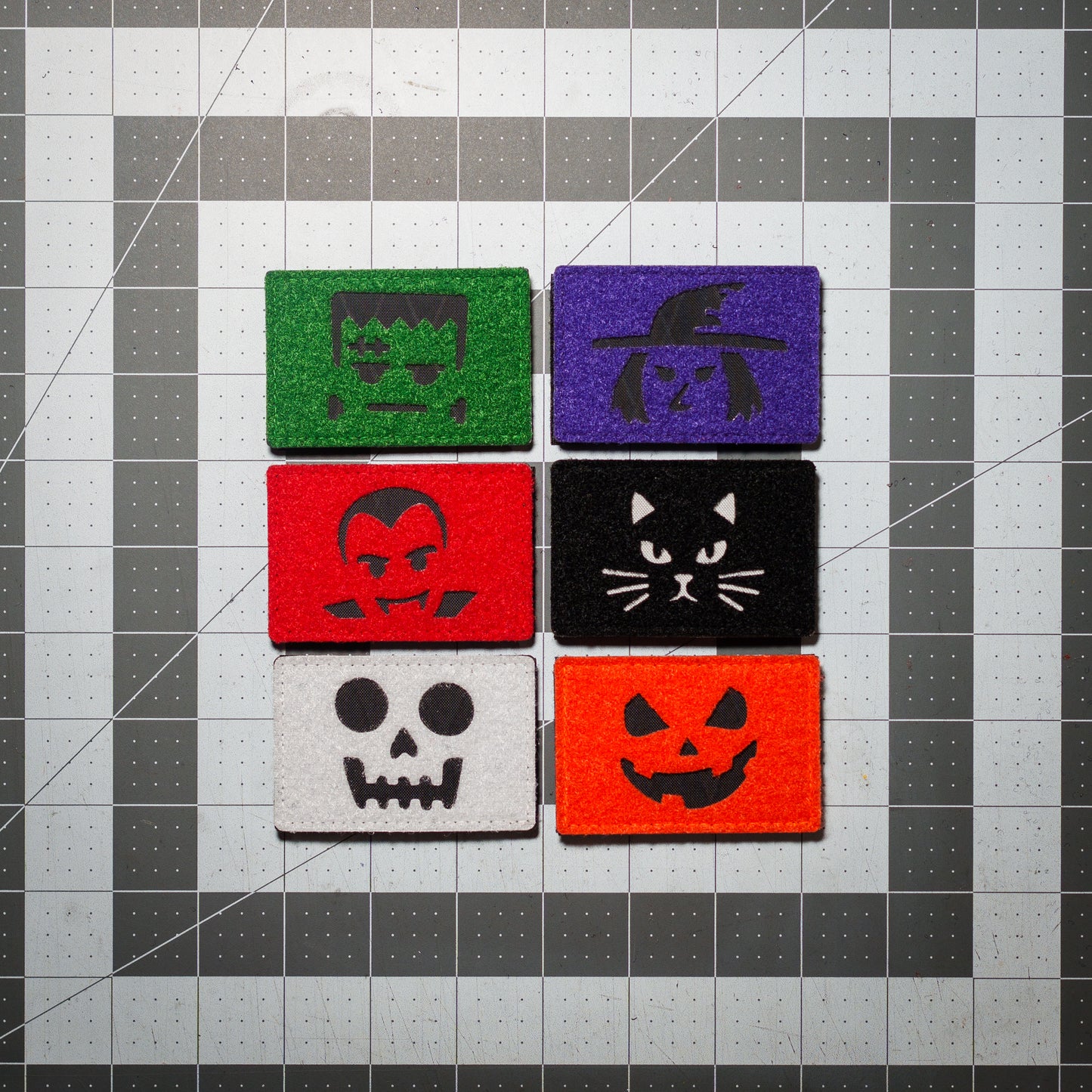 Halloween Fuzzies 2"x3" Patch