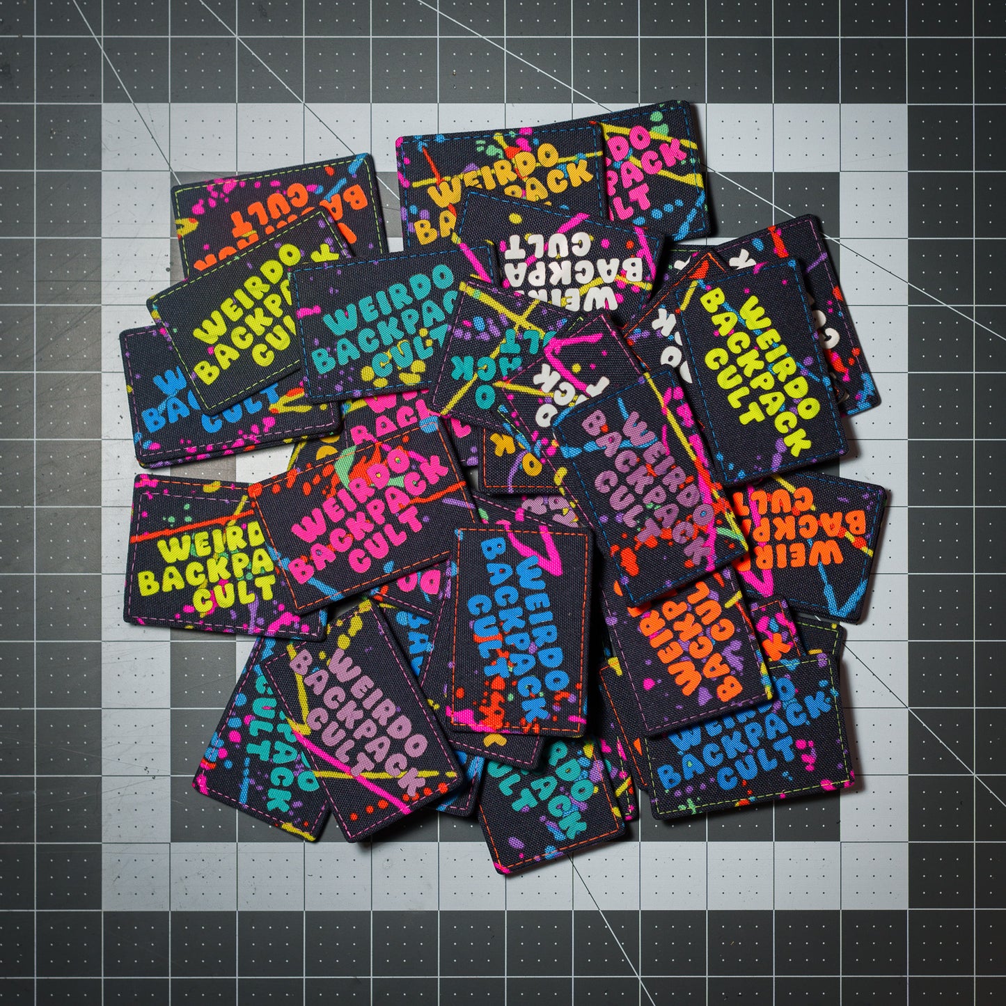 Weirdo Backpack Cult Mystery Splatter