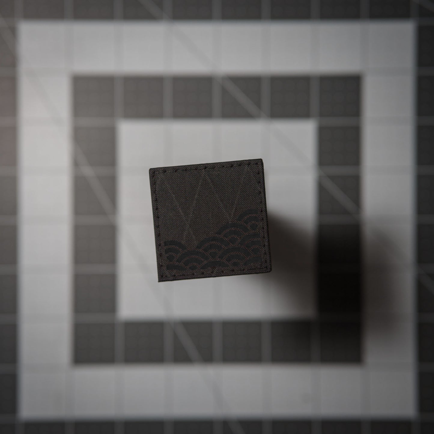 Partial Seigaiha (Wave) Pattern Patch