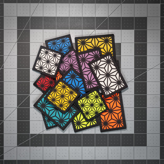 Asanoha Pattern Patch