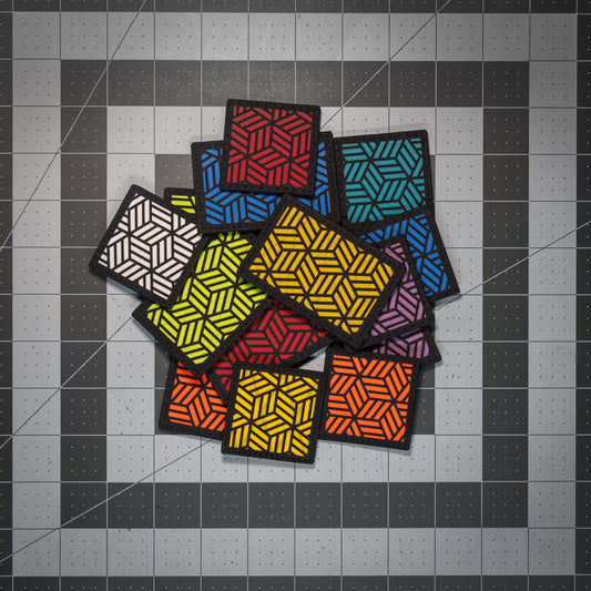 Cubematsu Pattern Patch