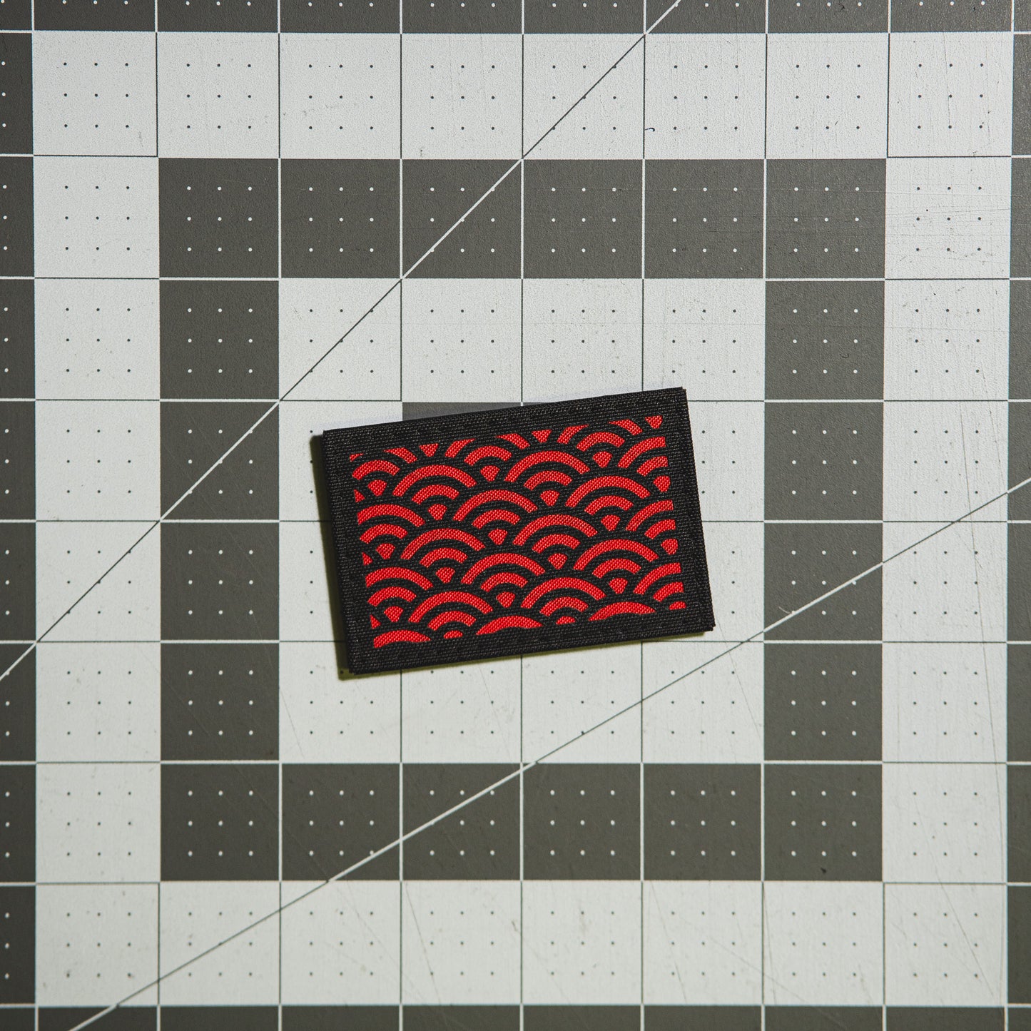 VX42 Seigaiha Pattern Patch - 2x3 Patch