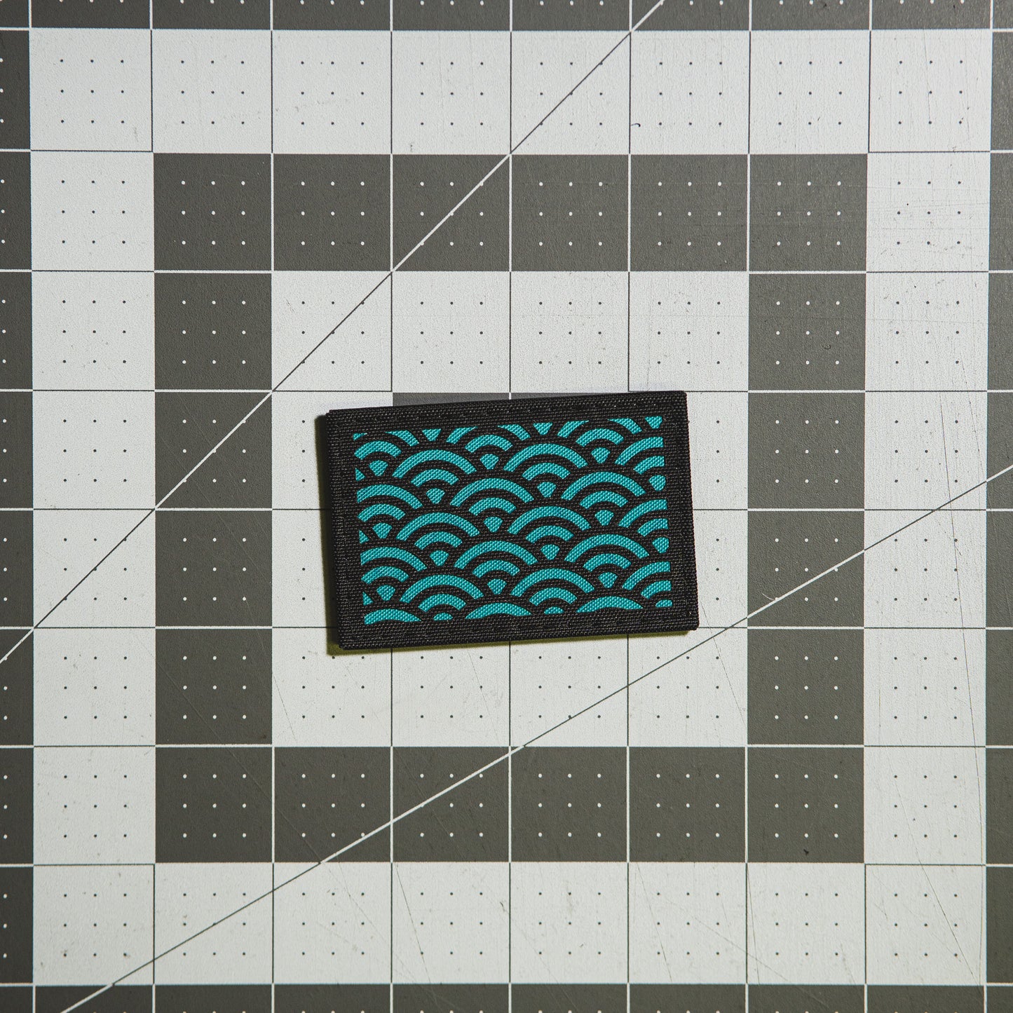 VX42 Seigaiha Pattern Patch - 2x3 Patch