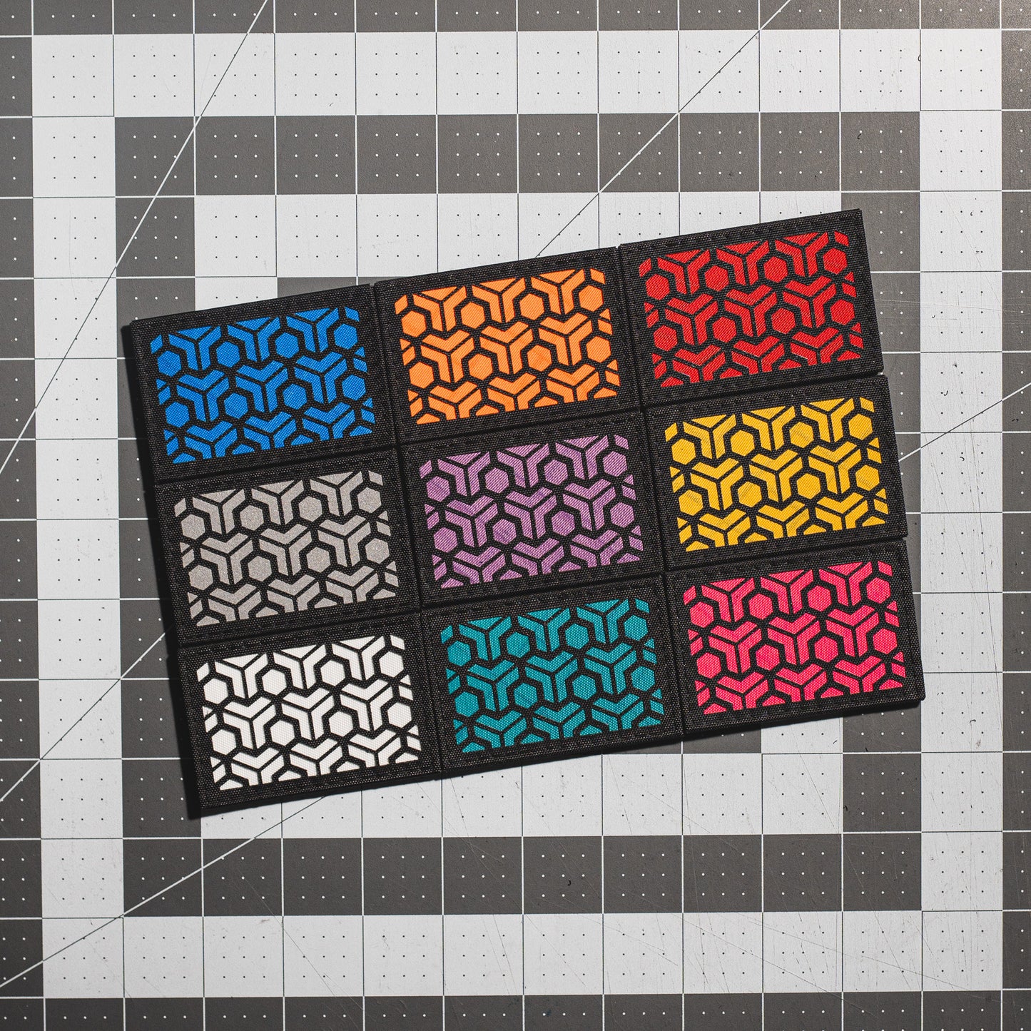 VX42 Kikko Hex Pattern Patch - 2x3 Patch