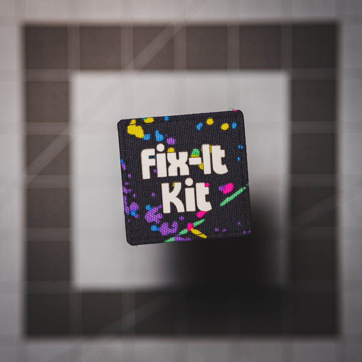 Splatter Phrases (Glow-in-the-Dark) 2"x2" Patches