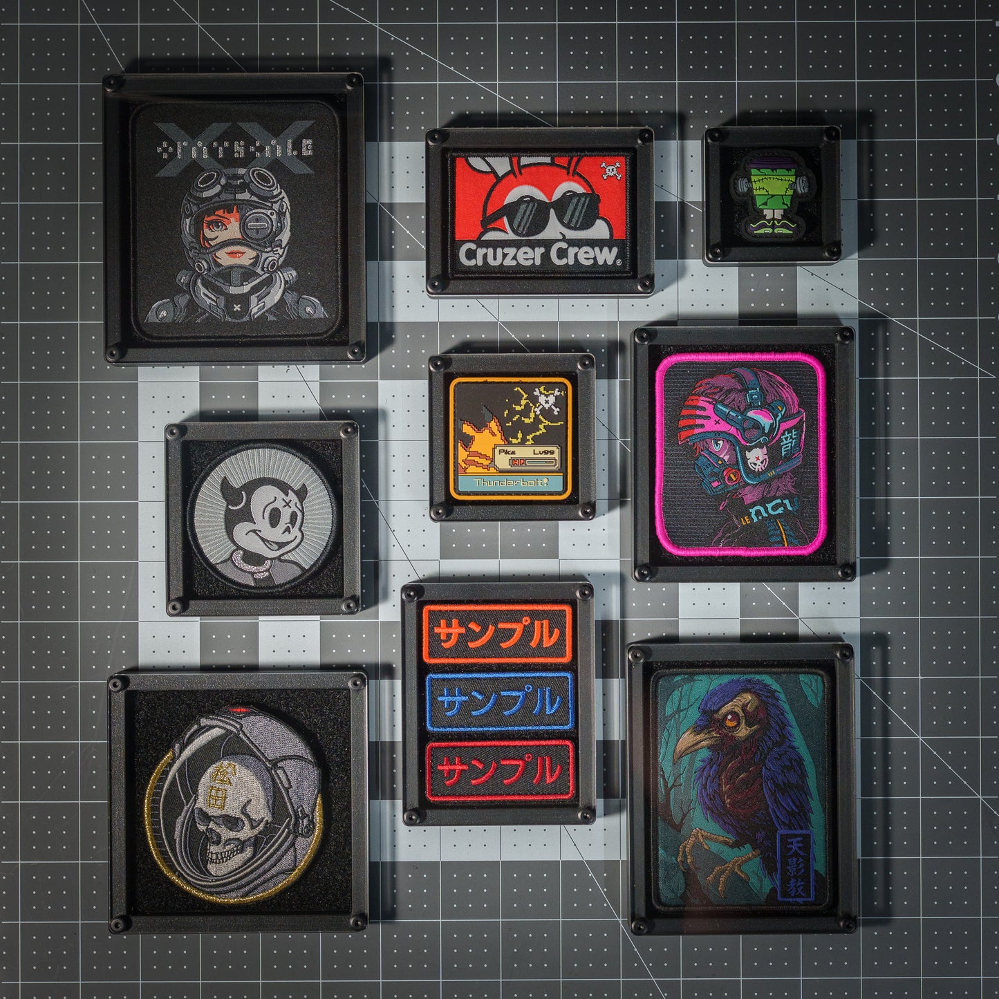 PatchSlabs - Patch Display Case - 3.1"x3.6"