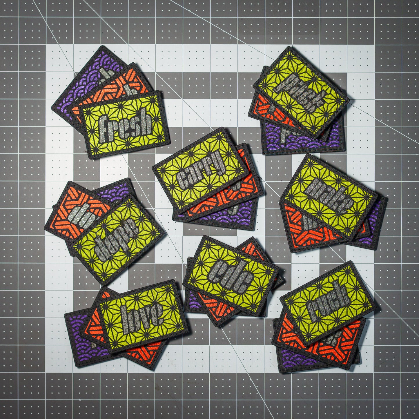 Kikko Plate Expressions 2"x3" Patch