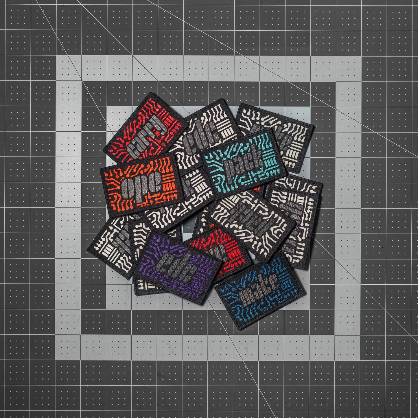 Circuits Expressions 2"x3" Patch