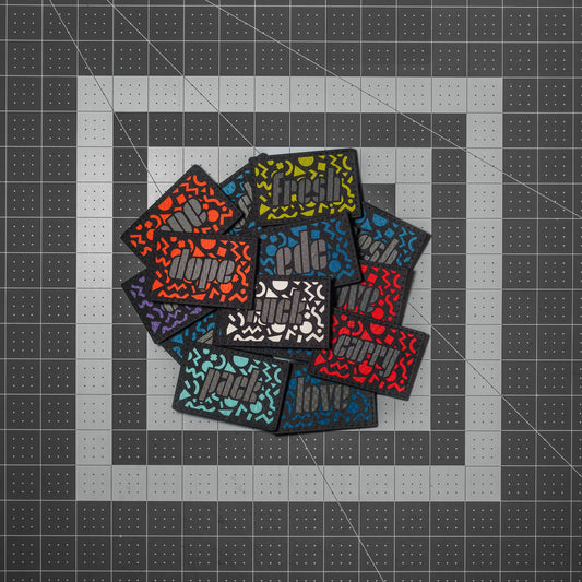 90s Expressions 2"x3" Patch