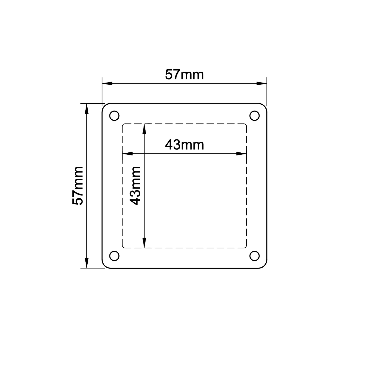 PatchSlabs - Patch Display Case - 1.7"x1.7"