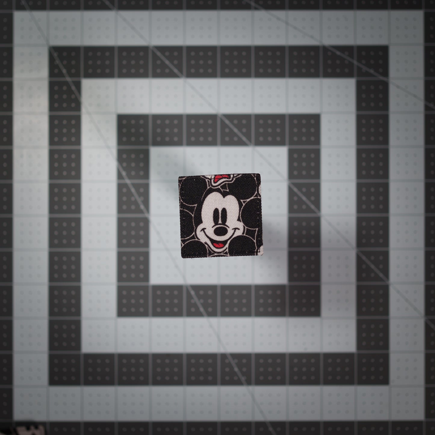 Mouse Face Patches (Salvaged Fabric) 2x2