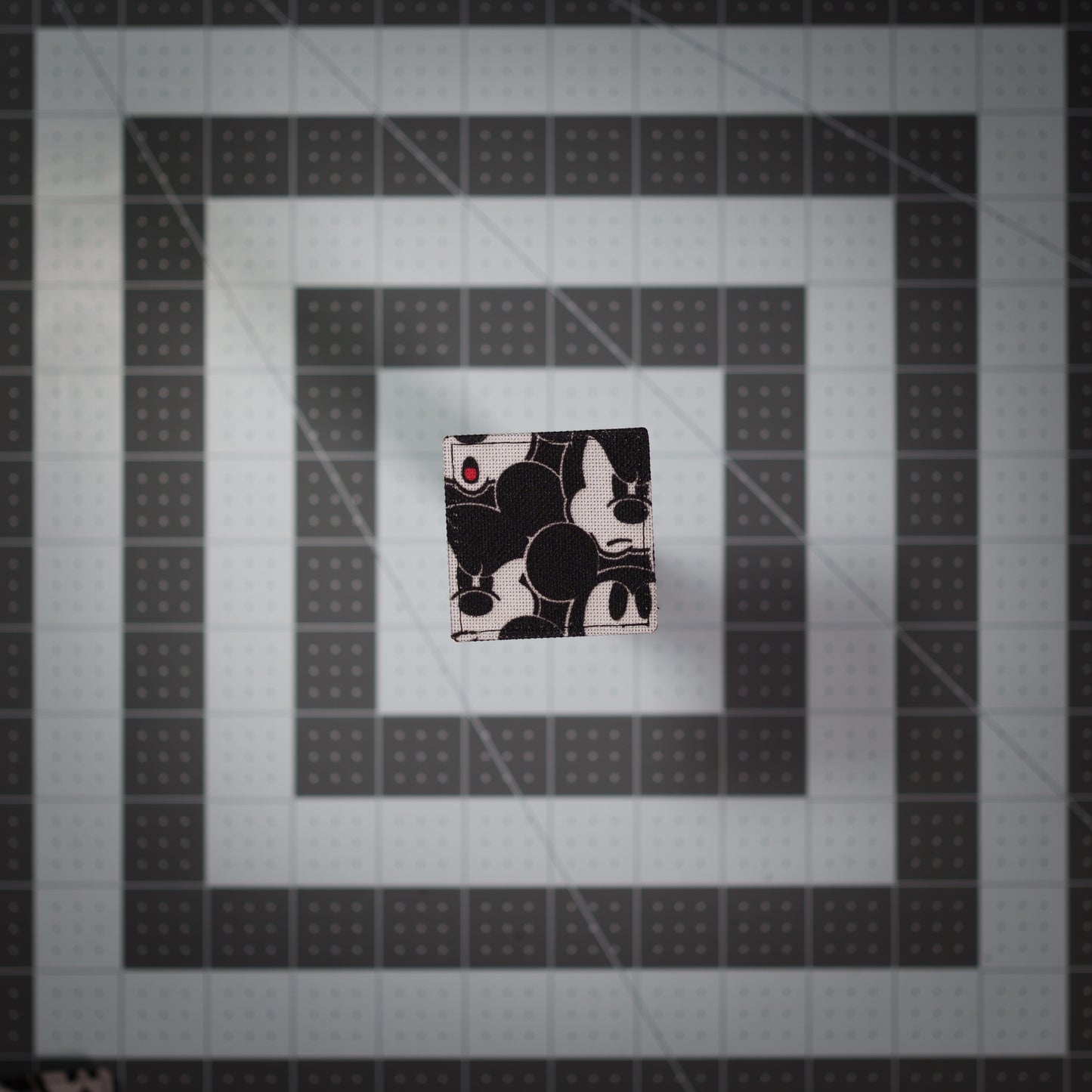 Mouse Face Patches (Salvaged Fabric) 2x2