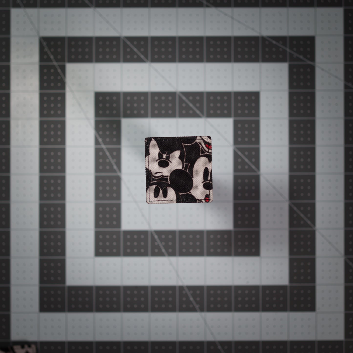 Mouse Face Patches (Salvaged Fabric) 2x2