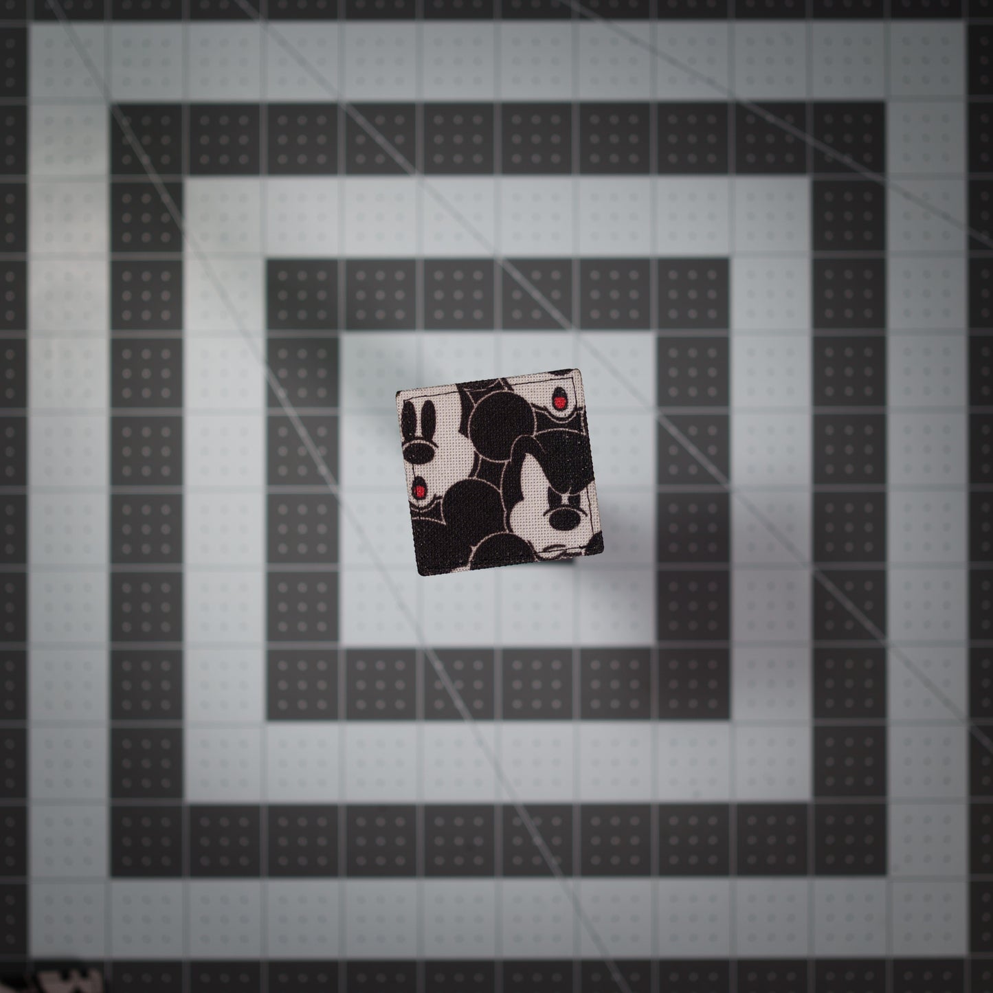 Mouse Face Patches (Salvaged Fabric) 2x2