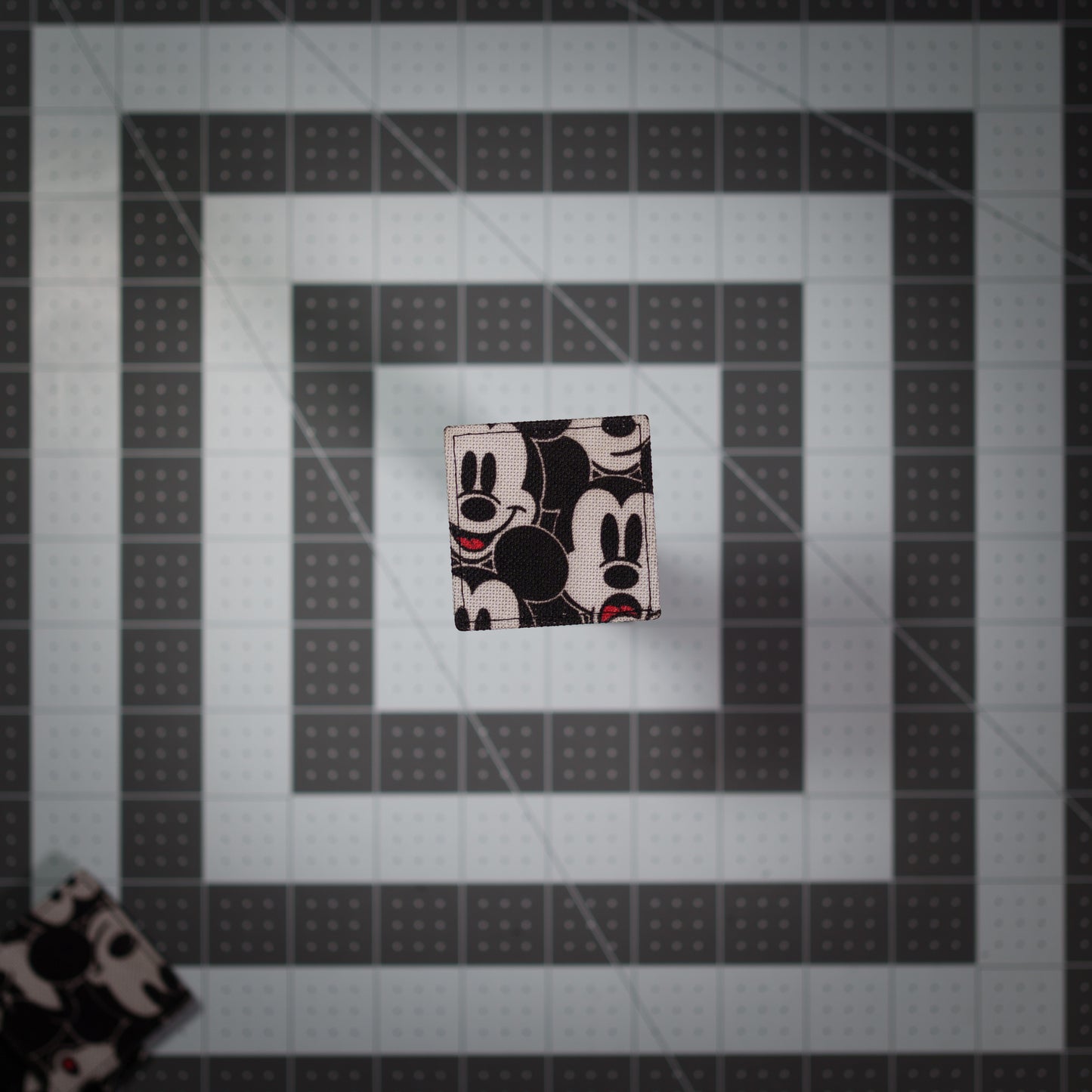 Mouse Face Patches (Salvaged Fabric) 2x2