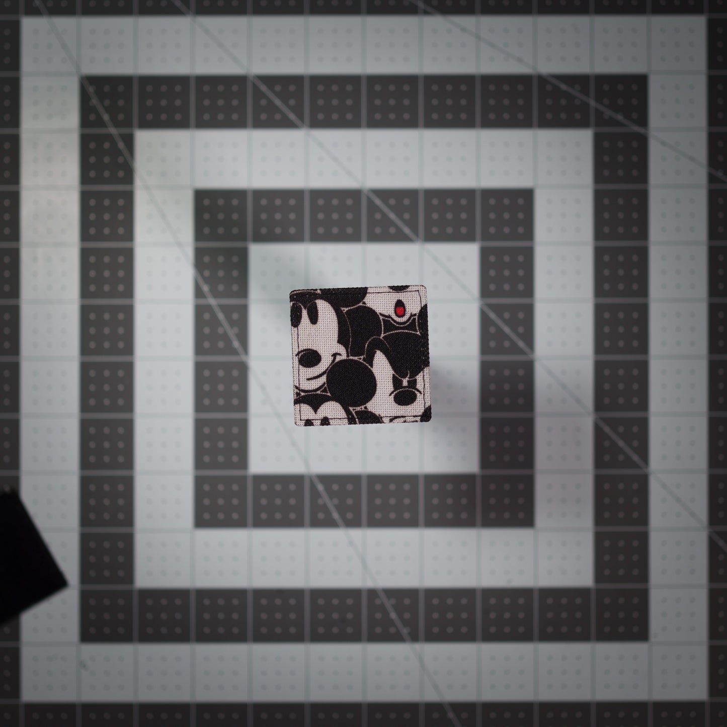 Mouse Face Patches (Salvaged Fabric) 2x2