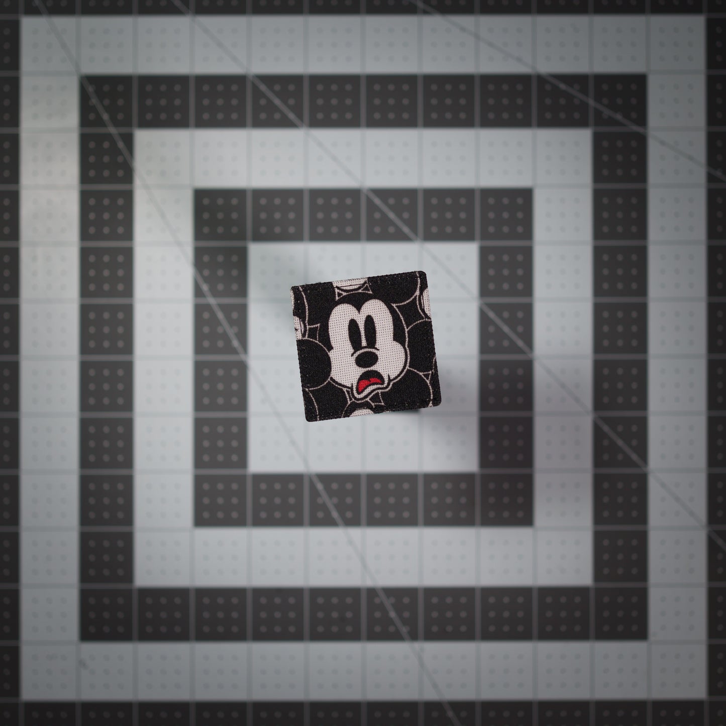 Mouse Face Patches (Salvaged Fabric) 2x2