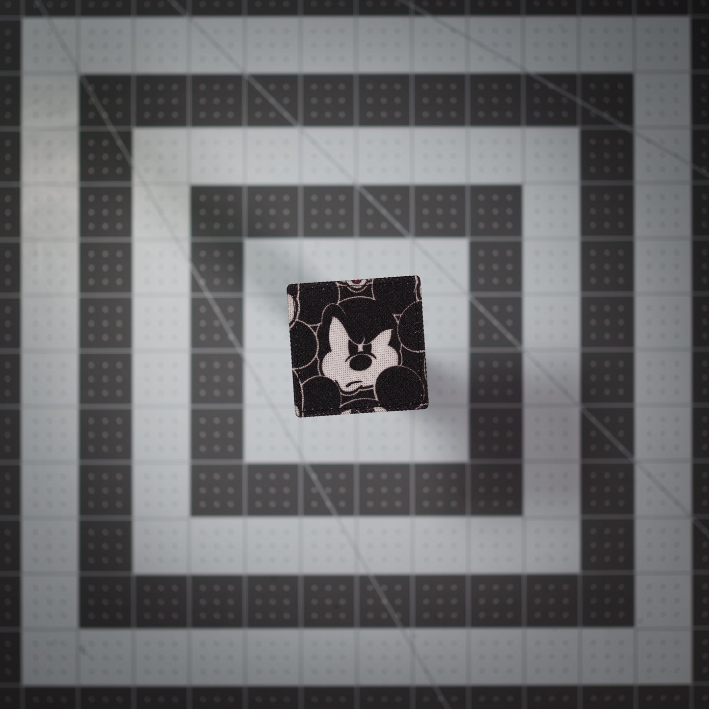 Mouse Face Patches (Salvaged Fabric) 2x2