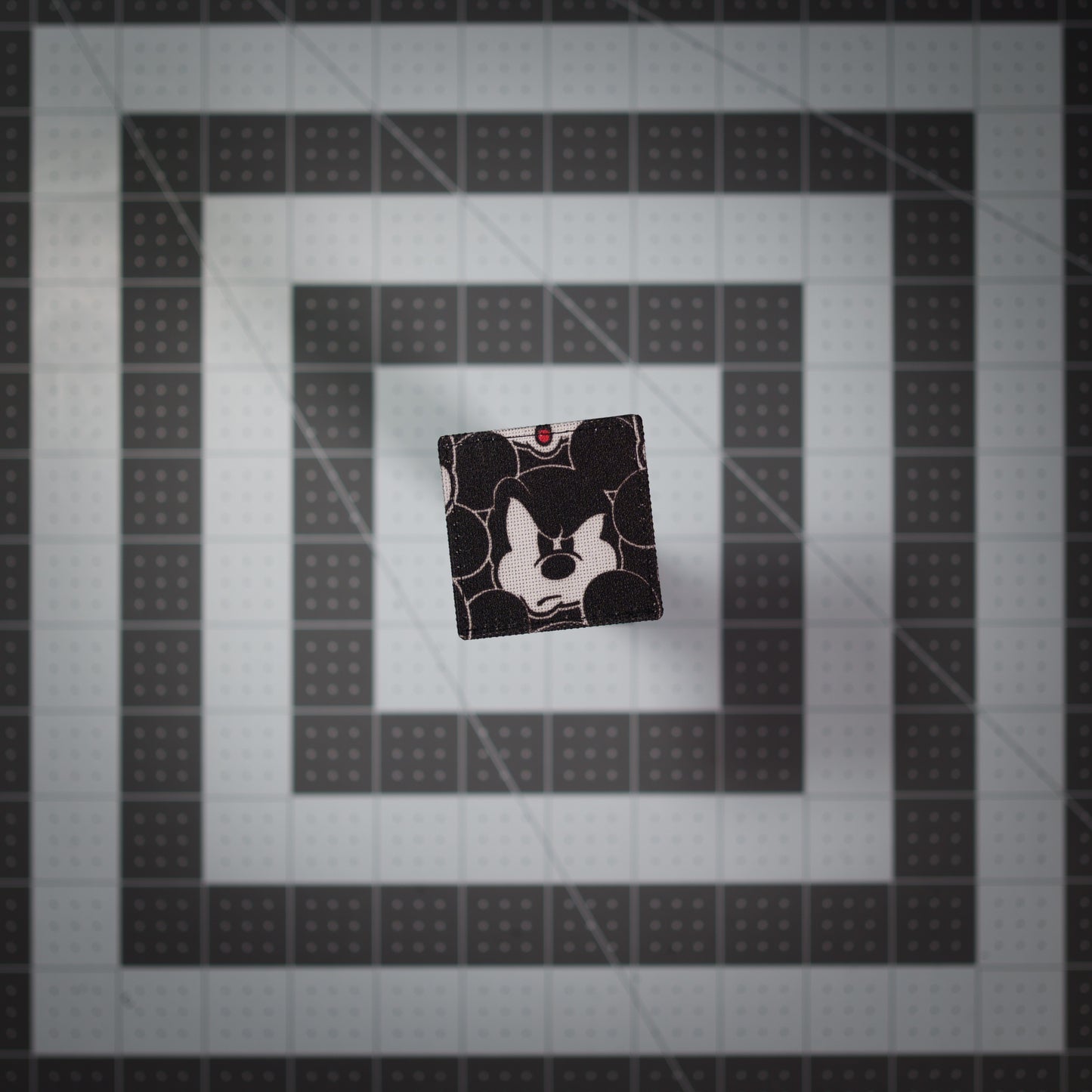 Mouse Face Patches (Salvaged Fabric) 2x2