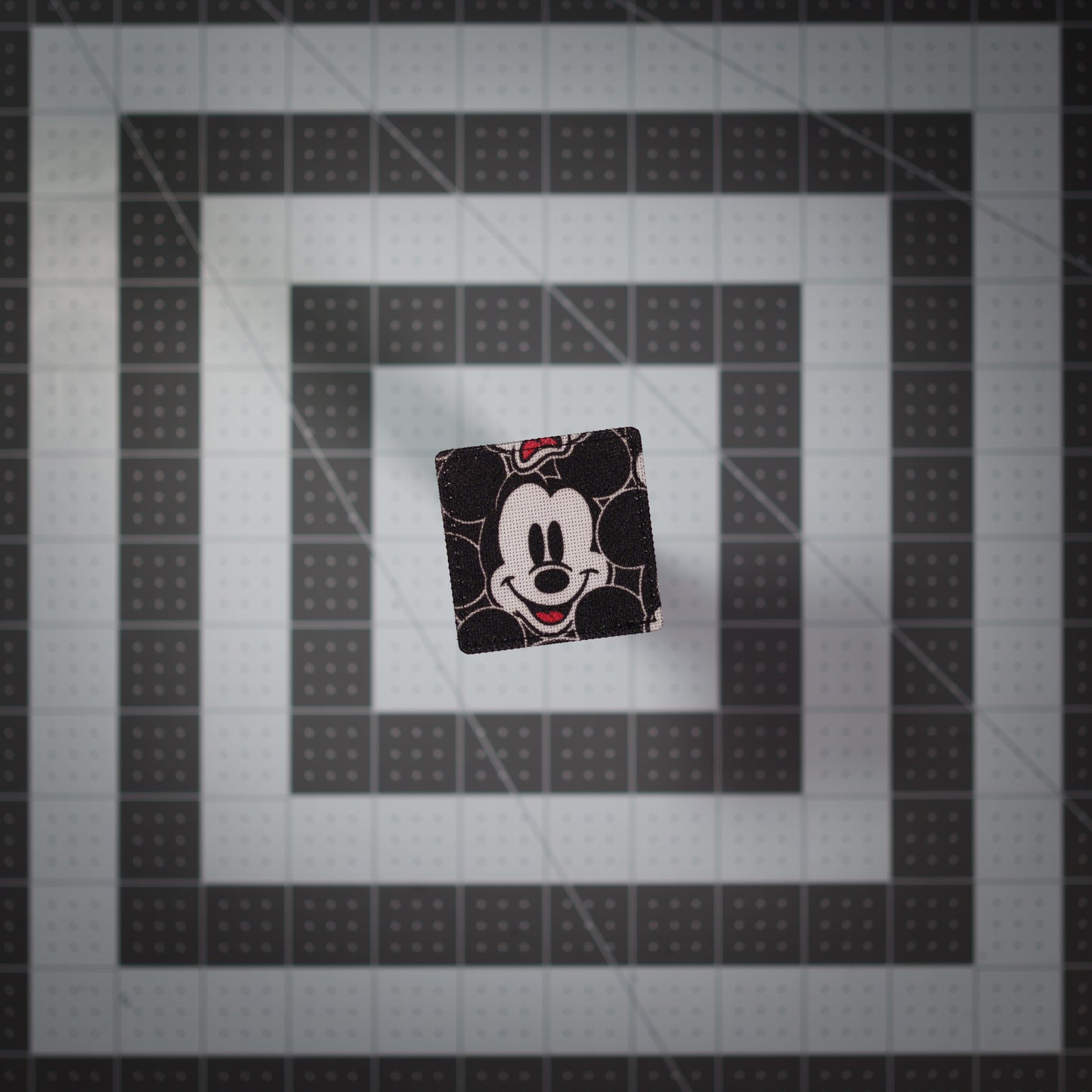 Mouse Face Patches (Salvaged Fabric) 2x2