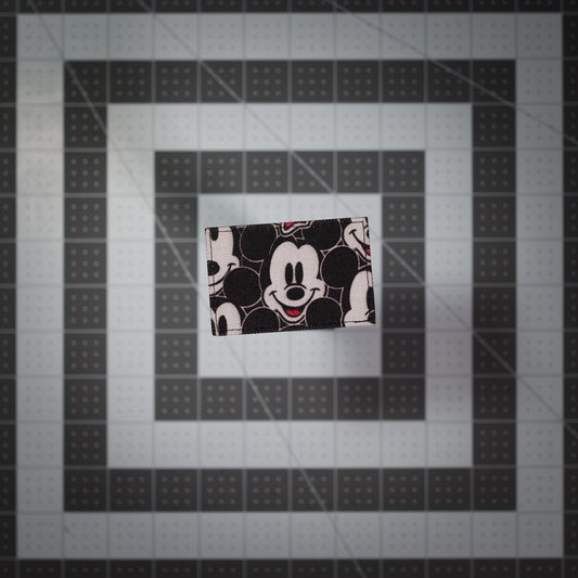 Mouse Face Patches (Salvaged Fabric) 2x3