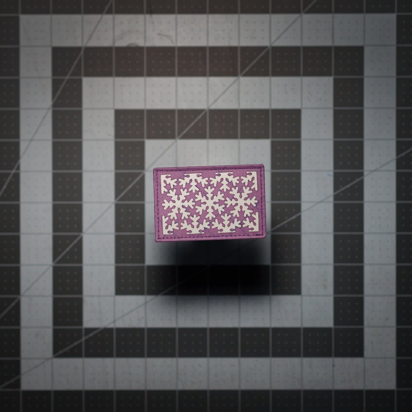 Flakkiko (Snowflake) Holiday Pattern - 2 x 3 Patch
