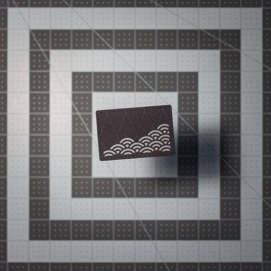 Partial Seigaiha (Wave) Pattern Patch