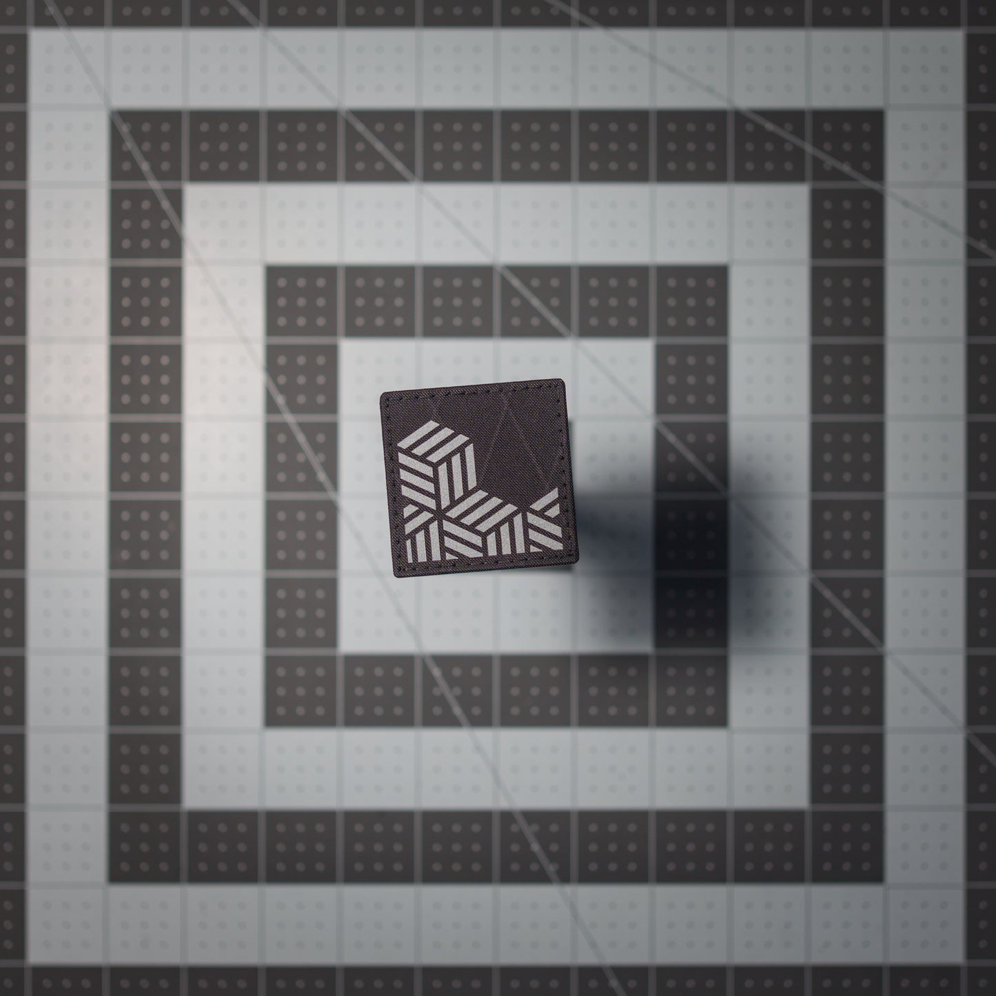Partial Cubematsu Pattern Patch