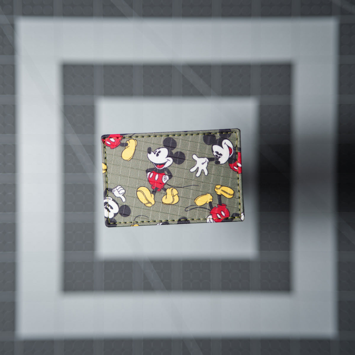 Mouse Pose Patches (Salvaged Fabric) Olive Ripstop