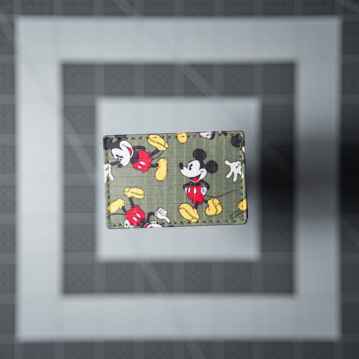 Mouse Pose Patches (Salvaged Fabric) Olive Ripstop