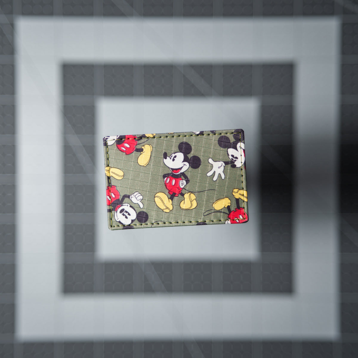 Mouse Pose Patches (Salvaged Fabric) Olive Ripstop