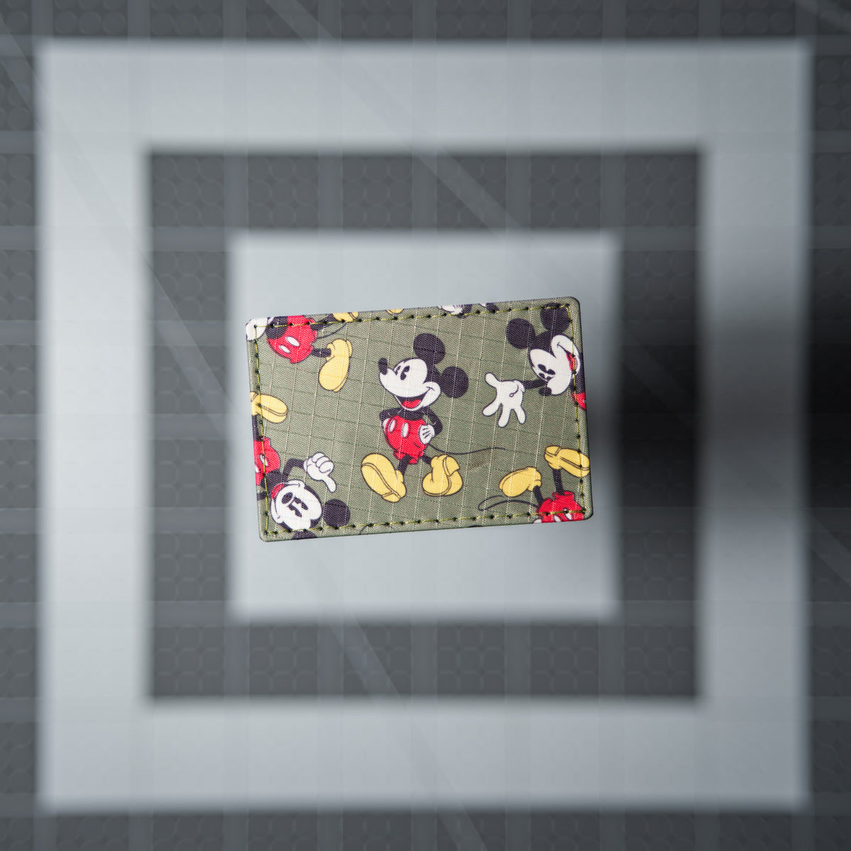 Mouse Pose Patches (Salvaged Fabric) Olive Ripstop