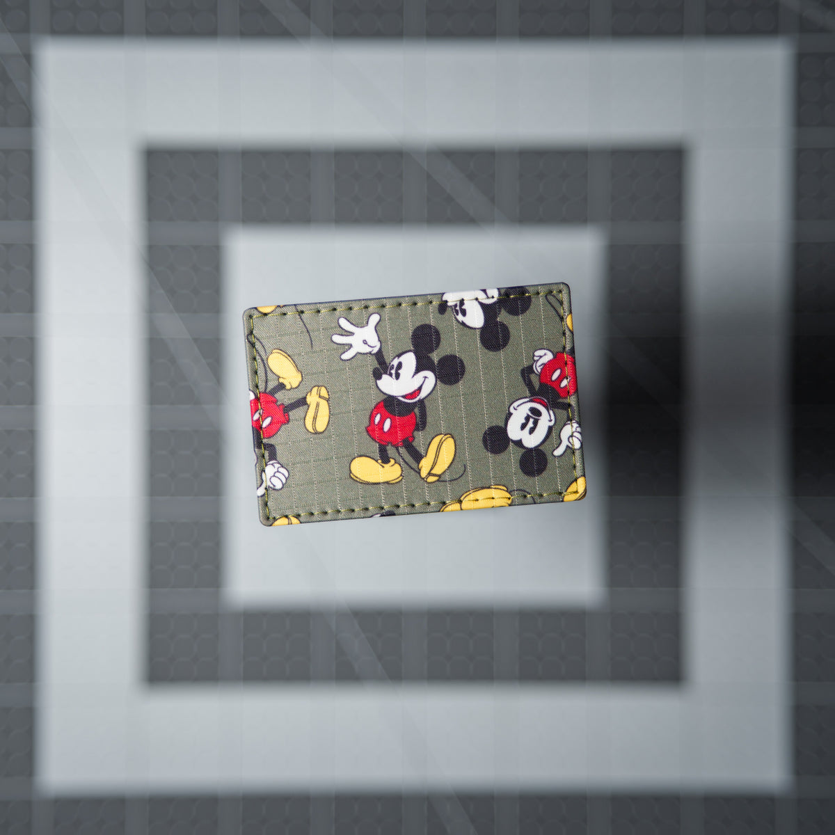 Mouse Pose Patches (Salvaged Fabric) Olive Ripstop