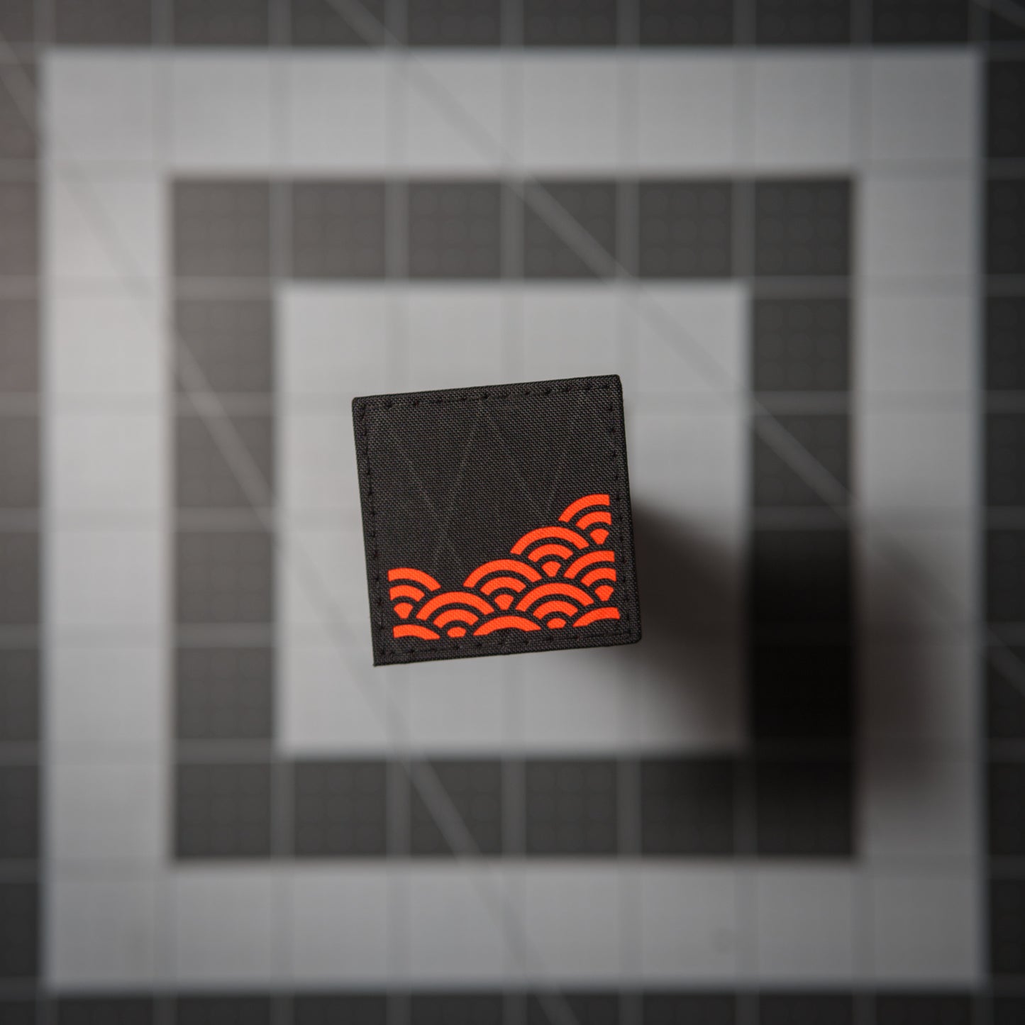 Partial Seigaiha (Wave) Pattern Patch