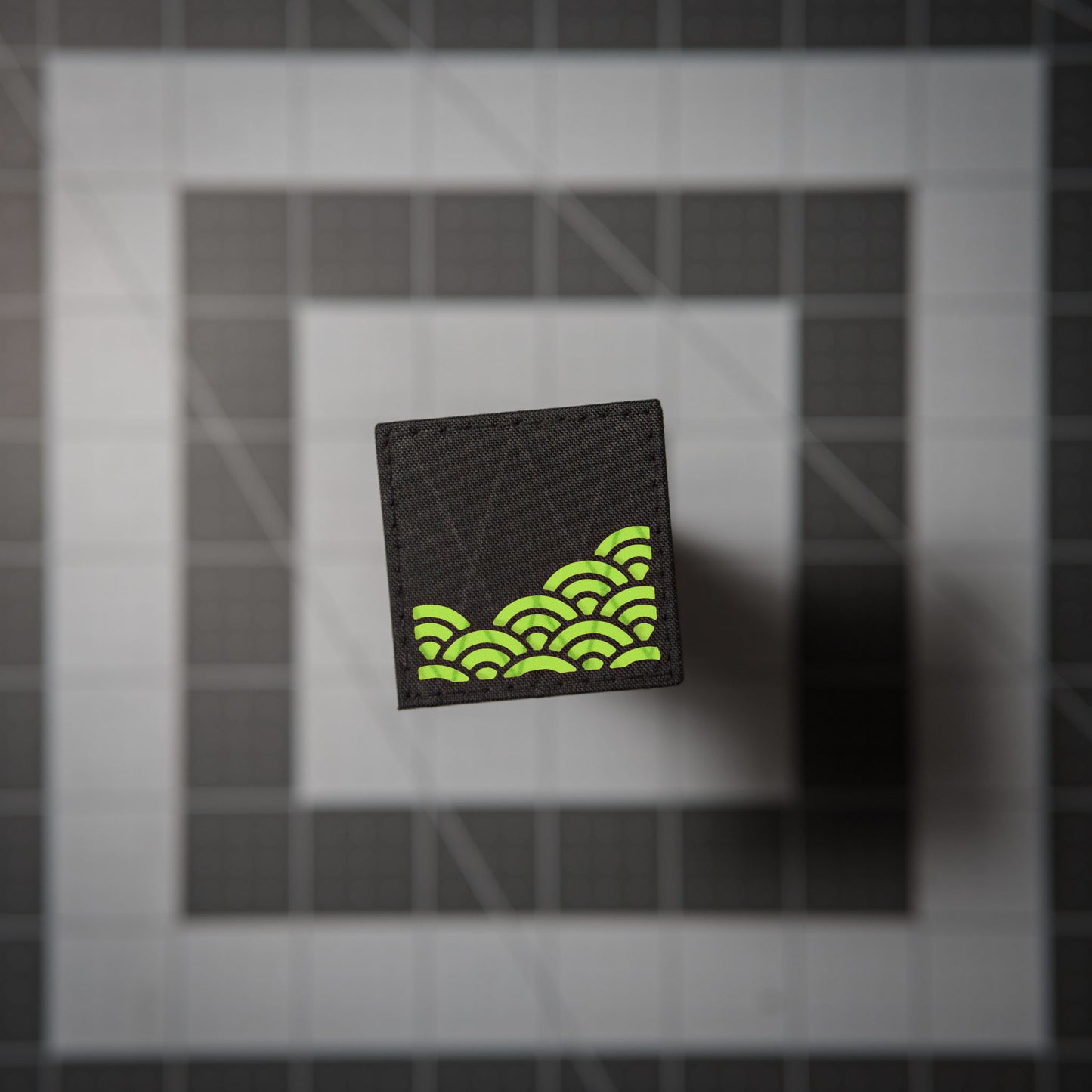 Partial Seigaiha (Wave) Pattern Patch