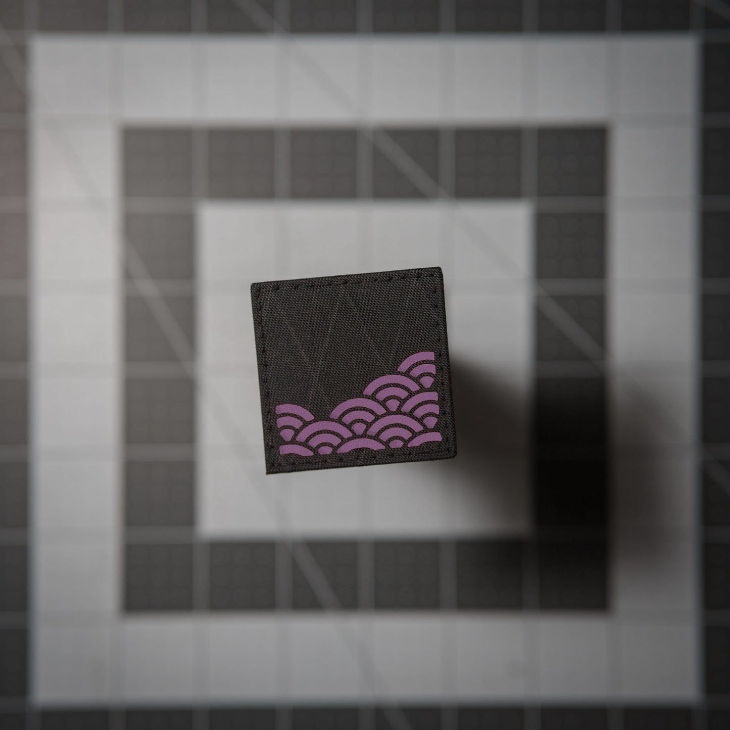 Partial Seigaiha (Wave) Pattern Patch