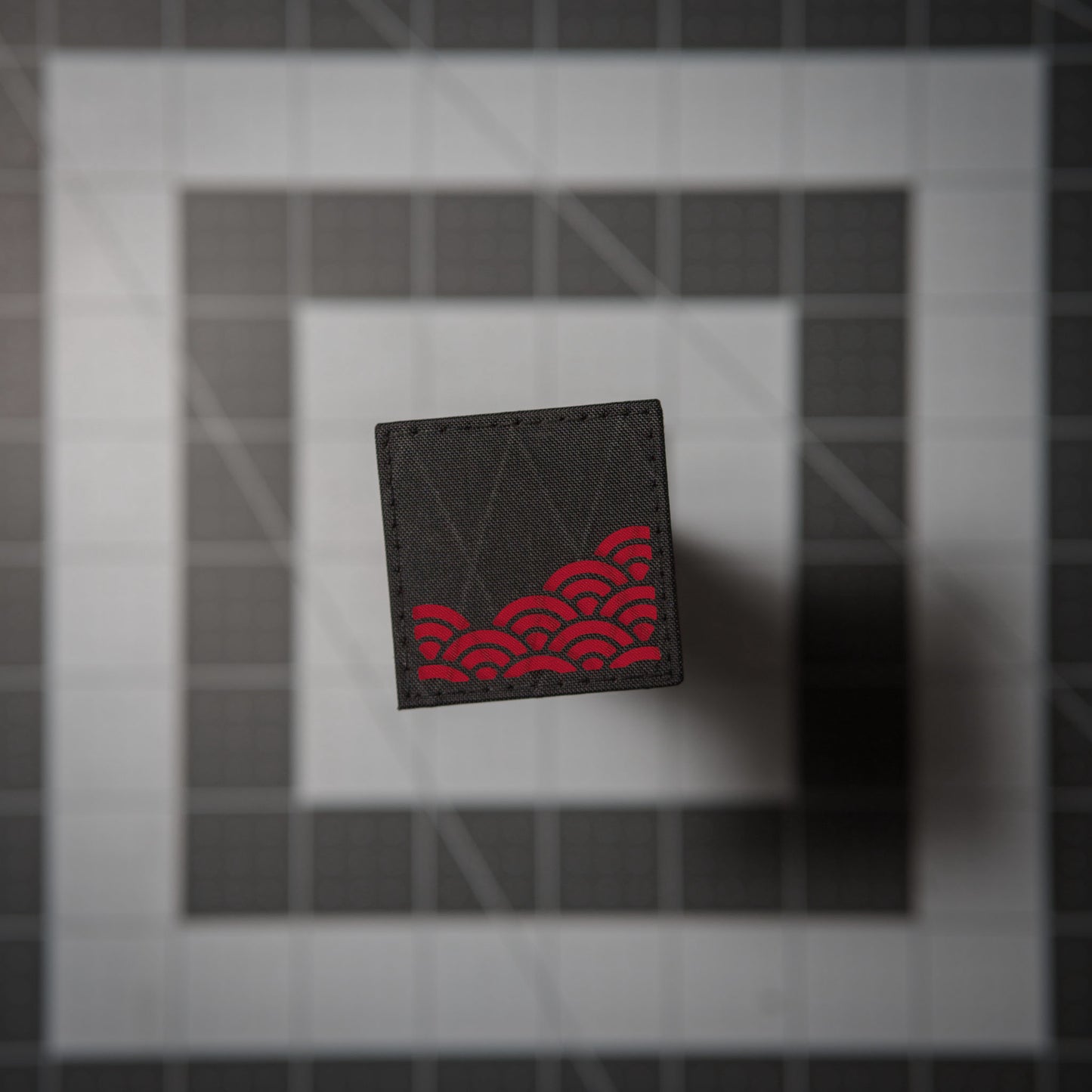 Partial Seigaiha (Wave) Pattern Patch