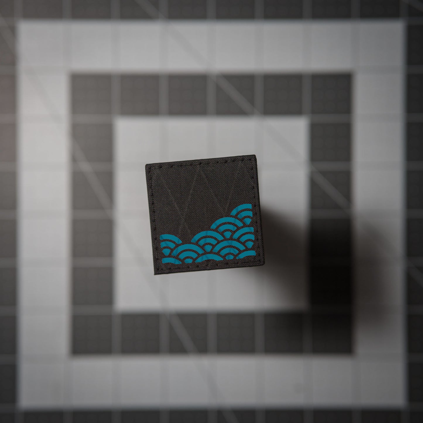 Partial Seigaiha (Wave) Pattern Patch