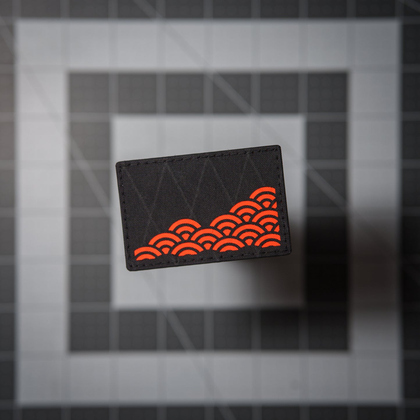 Partial Seigaiha (Wave) Pattern Patch