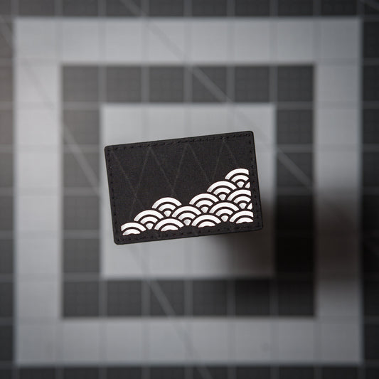 Partial Seigaiha (Wave) Pattern Patch