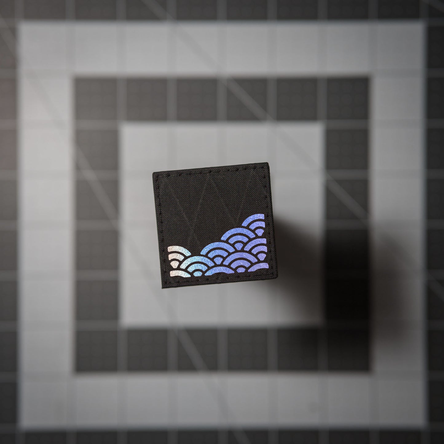 Partial Seigaiha (Wave) Pattern Patch