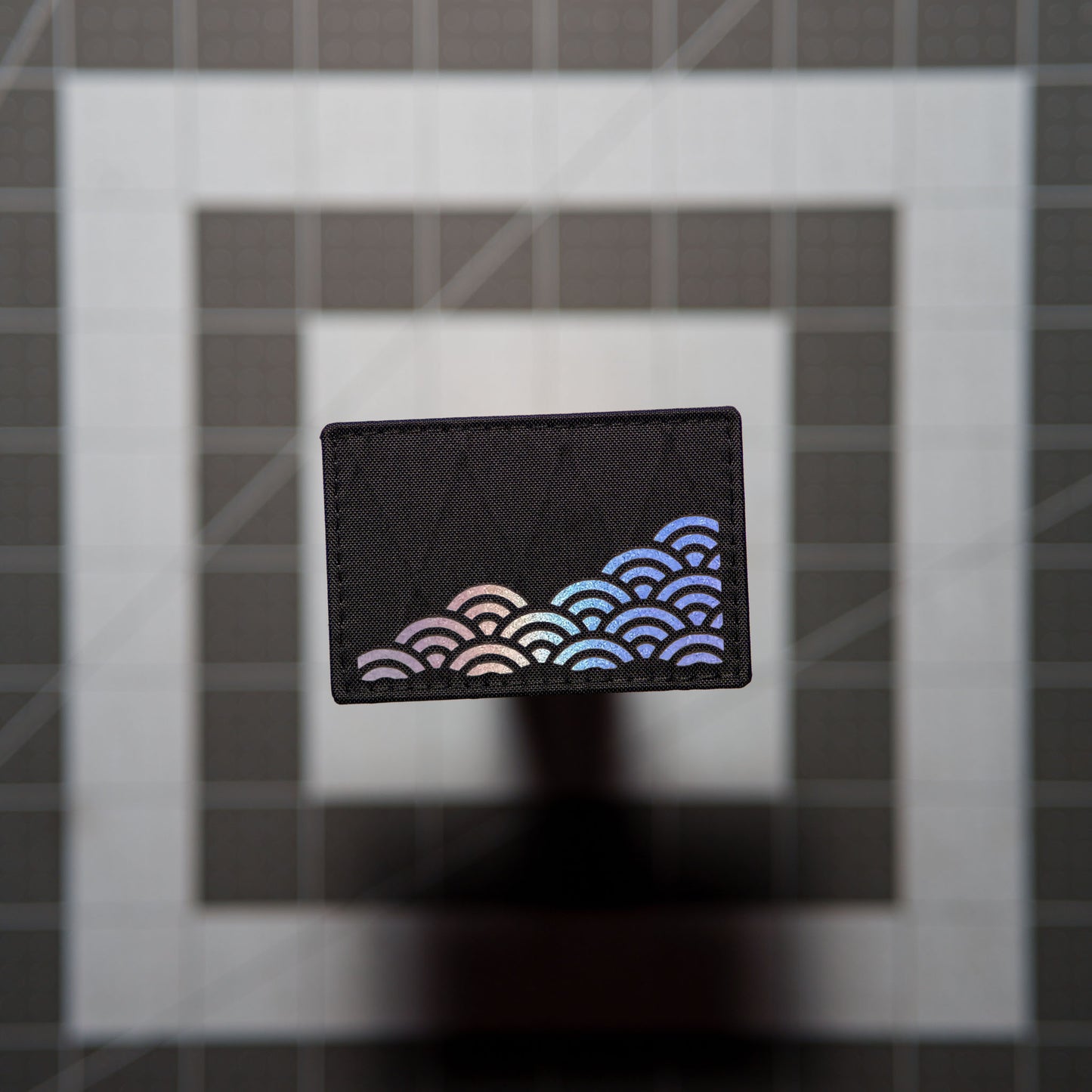 Partial Seigaiha (Wave) Pattern Patch