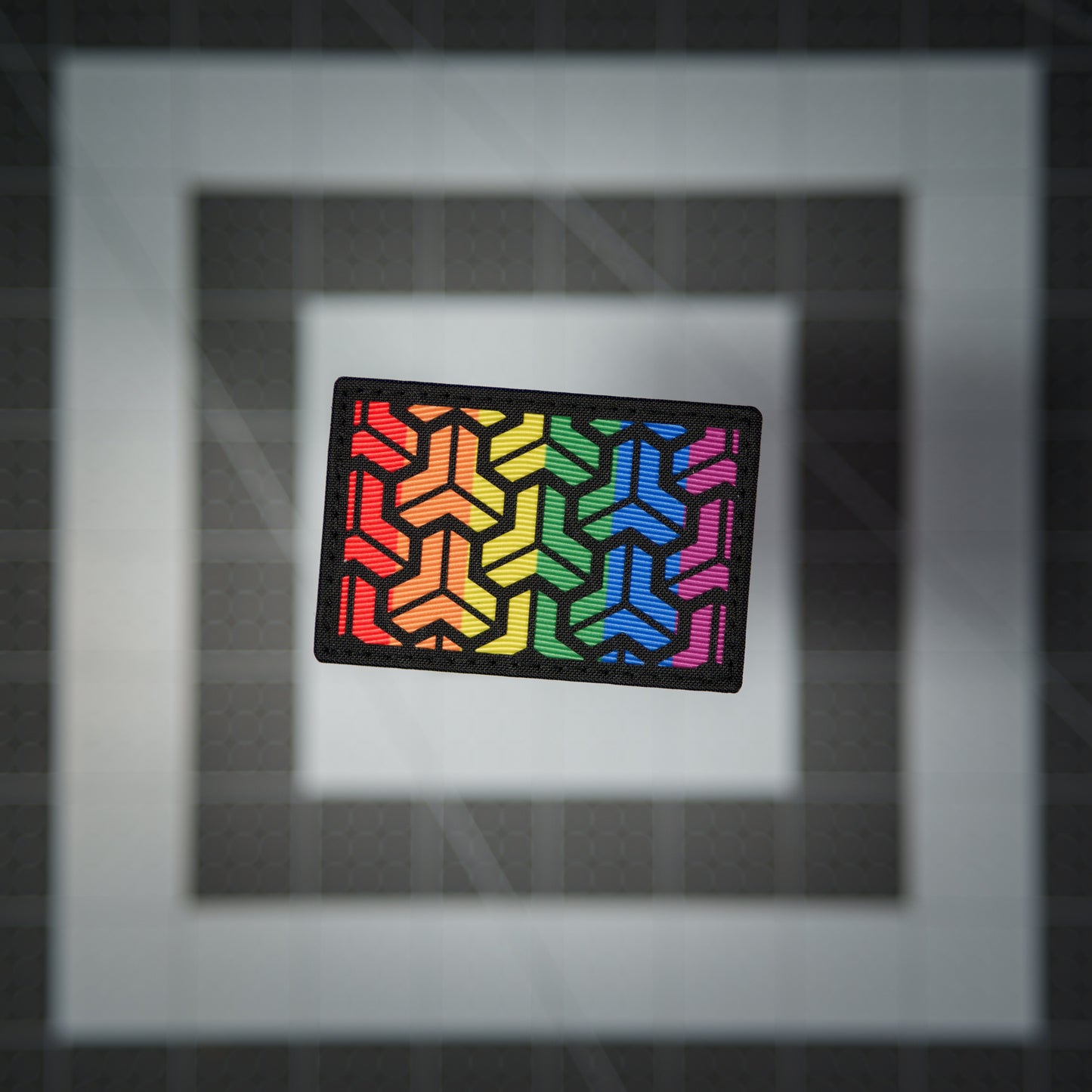 Rainbow/Pride Pattern Patches - 2"x3"