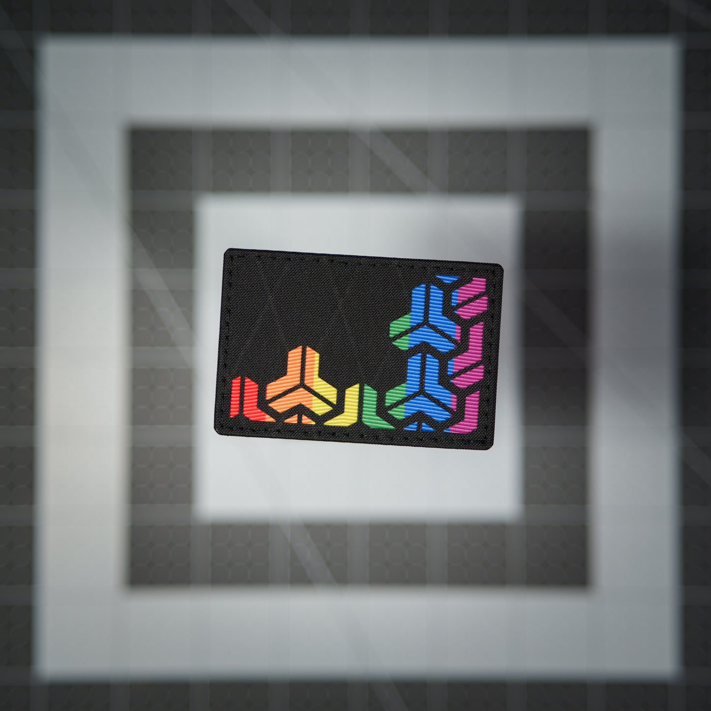 Rainbow/Pride Pattern Patches - 2"x3"