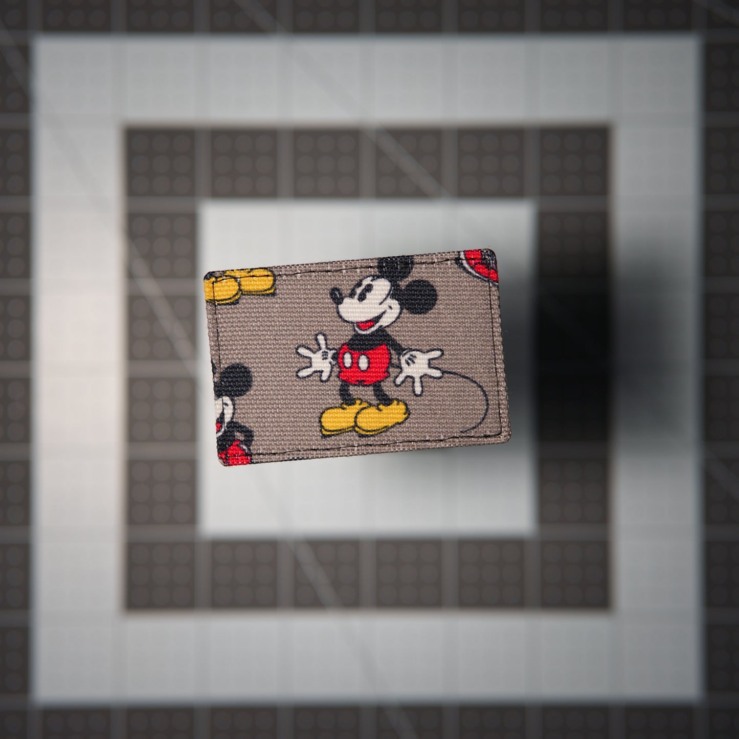 Mouse Pose Patches (Salvaged Fabric)