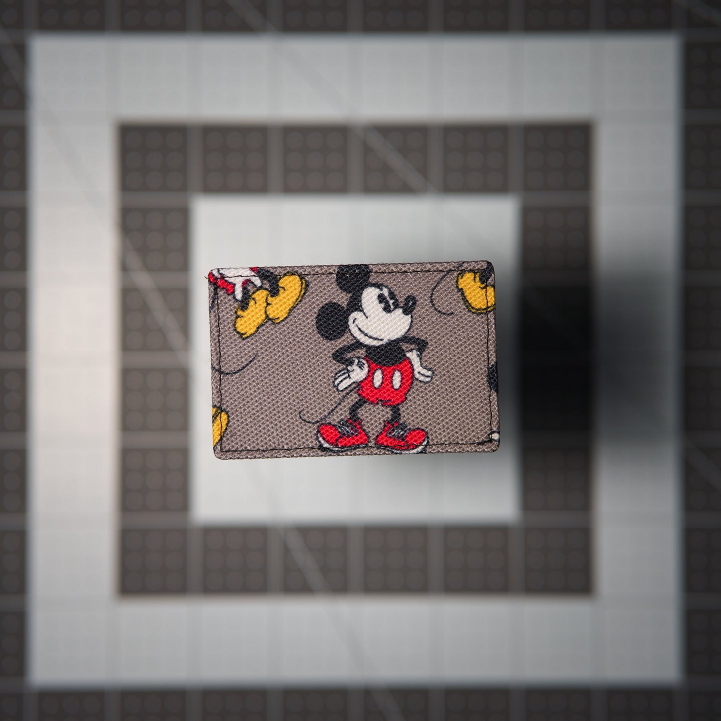 Mouse Pose Patches (Salvaged Fabric)