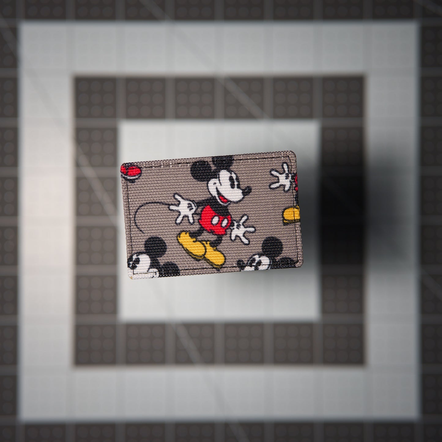 Mouse Pose Patches (Salvaged Fabric)