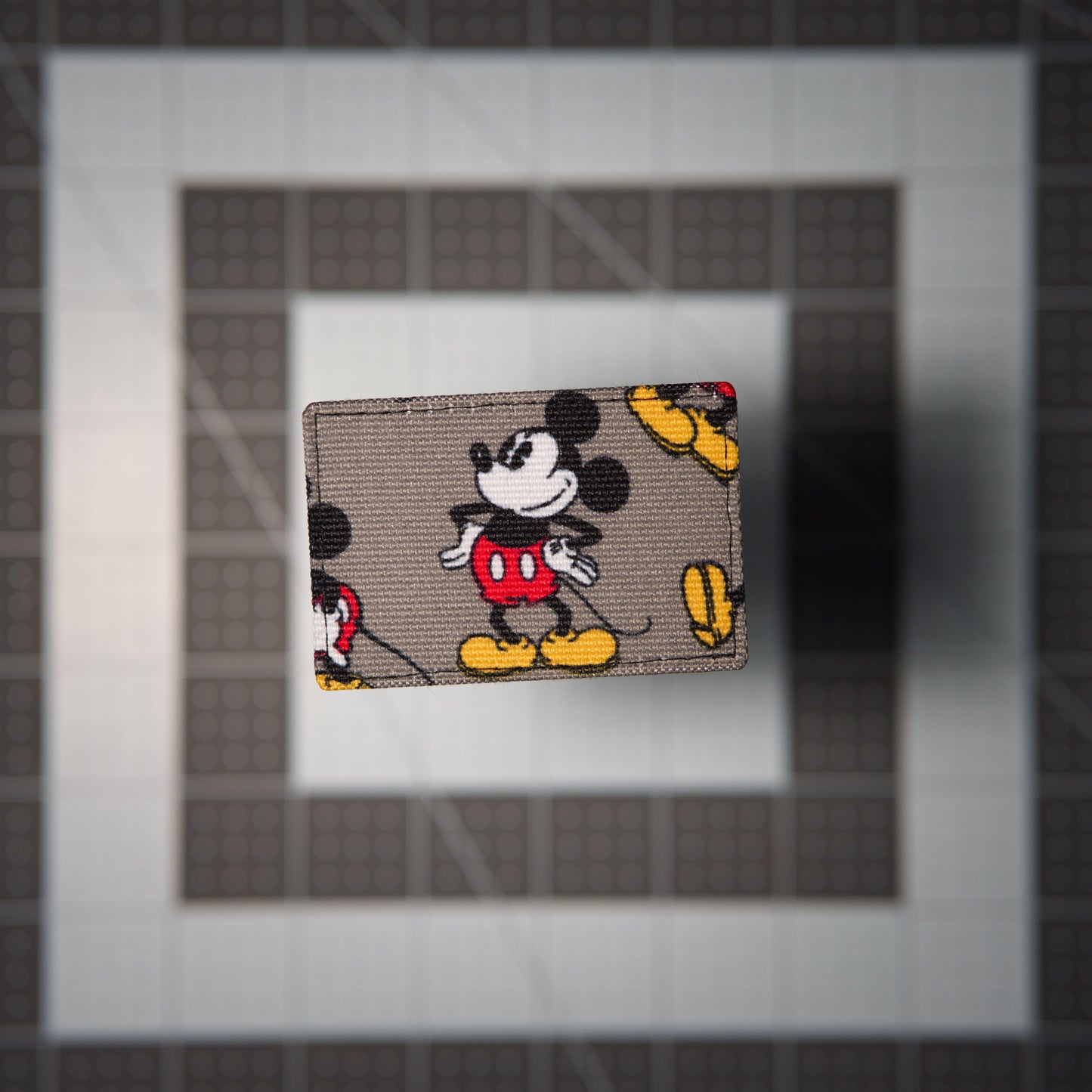 Mouse Pose Patches (Salvaged Fabric)