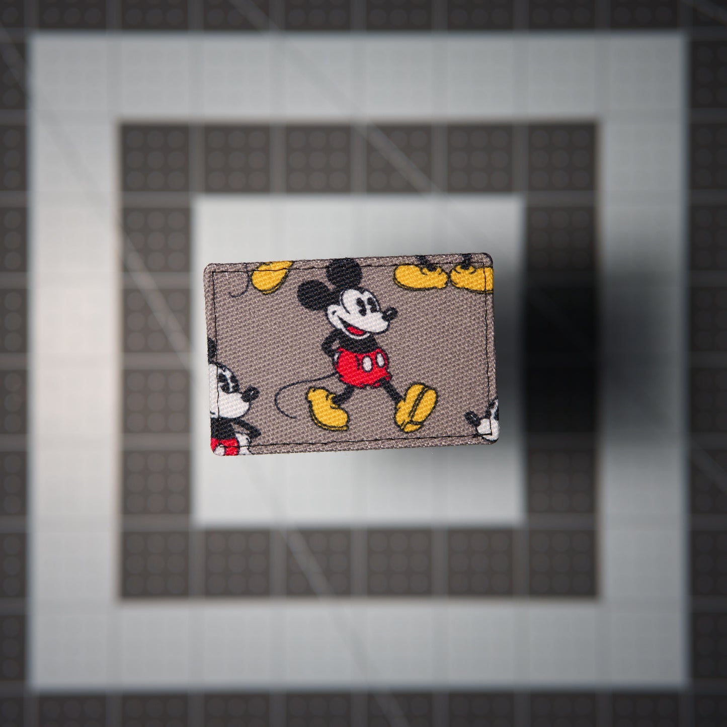 Mouse Pose Patches (Salvaged Fabric)