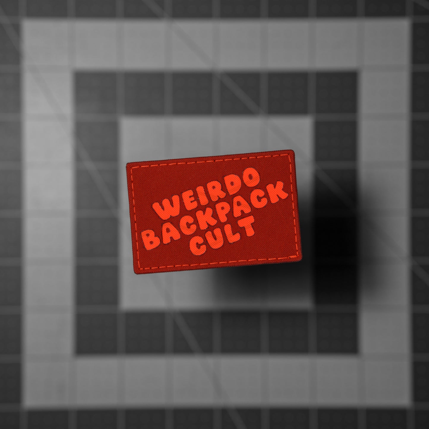 Weirdo Backpack Cult Patch